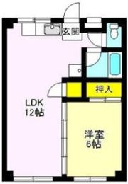 ラビットハウス高崎の間取り画像