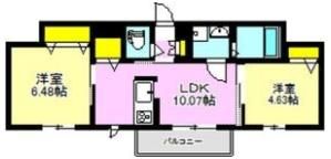 ラウレア ABの間取り画像