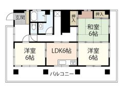 第3大久保ビルの間取り画像