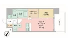 プレリスNEO神戸湊川公園ヴェルトの間取り画像