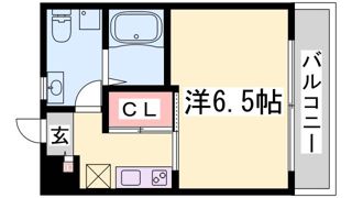 パロス須磨戸政町の間取り画像