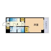 ピュアドームエクセル博多の間取り画像