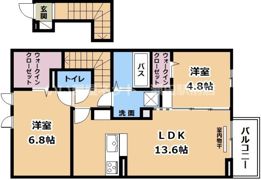 メゾン ソレイユの間取り画像
