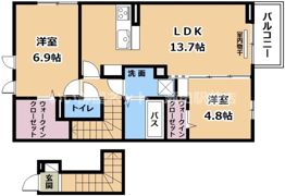 メゾン ソレイユの間取り画像