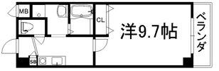 シャトー同志社前の間取り画像