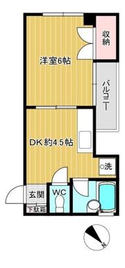 神山ビルの間取り画像