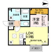 アディーンの間取り画像