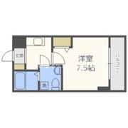 メインステージ西天満T’s SQUAREの間取り画像