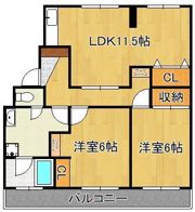 目貫ビルの間取り画像
