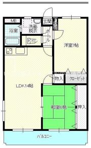 M．クラルテの間取り画像