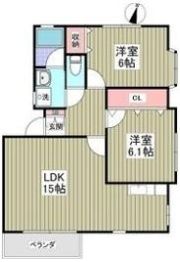井草ハイツDの間取り画像
