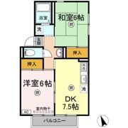 サリネージュ山手 A/B/C/D棟 D棟の間取り画像