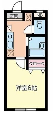 ローレル恋ヶ窪の間取り画像
