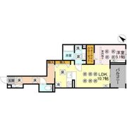 ノーブルラフィネ白幡の間取り画像