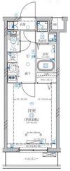 ディアレイシャス等々力の間取り画像