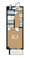 カーサ松原の間取り画像