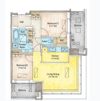 グラングリーン大阪 THE NORTH RESIDENCEの間取り画像