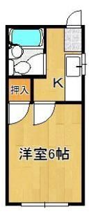 ヤングハイツ8の間取り画像