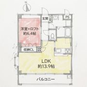 カーサフェリーチェの間取り画像