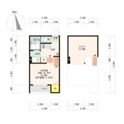 プランドール長栄の間取り画像