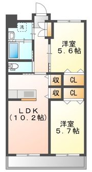 志布志中央マンションの間取り画像