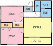 MSタウンの間取り画像