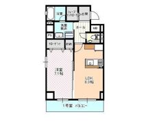 ハートフル医大西の間取り画像