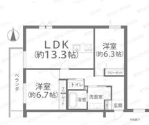 Re Base TOIYACHOの間取り画像