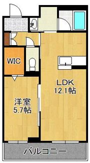 フルール・ド・ヒサノの間取り画像