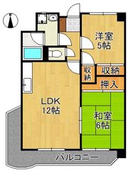 アメニティ石崎の間取り画像