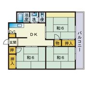 ステーションハイツの間取り画像