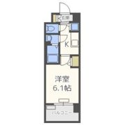 プレサンス南森町駅前の間取り画像