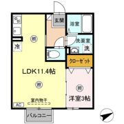 ユイマールガーデンⅢの間取り画像