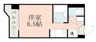 ルフェール熊本通町の間取り画像