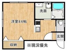 レジデンスひだまり弐番館の間取り画像