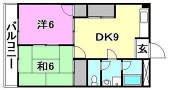 R3マンションの間取り画像