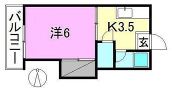 コーポユーの間取り画像