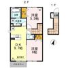 Cras・輝の間取り画像