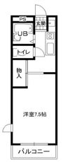 ヴィラージュ久米川の間取り画像