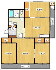 ヴィラナリー小倉南の間取り画像