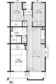 アルタイル平和台の間取り画像