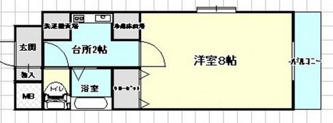 第11田中興産ビルの間取り画像