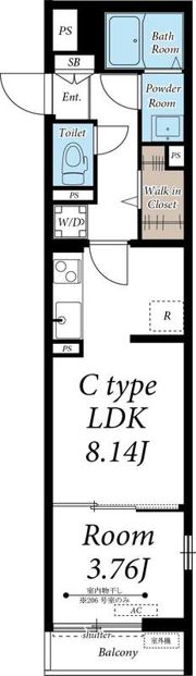 グレイス谷塚の間取り画像