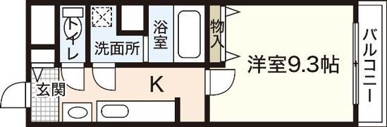 クレアーレヴェントの間取り画像