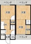 大東市北条6丁目テラスの間取り画像