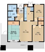 リバーサイド隅田セントラルタワーの間取り画像