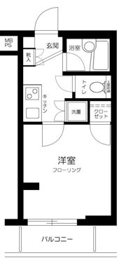 パレ・ホームズ中延の間取り画像