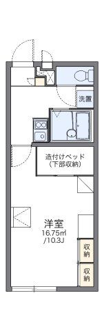 レオパレスPRIMROSE Ⅱの間取り画像