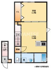 ルポゼ協和の間取り画像