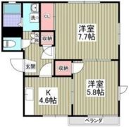 アルスナガイAの間取り画像